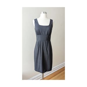J. Crew Sheath Knee Length Pleated Hem Shift Sleeveless Dress